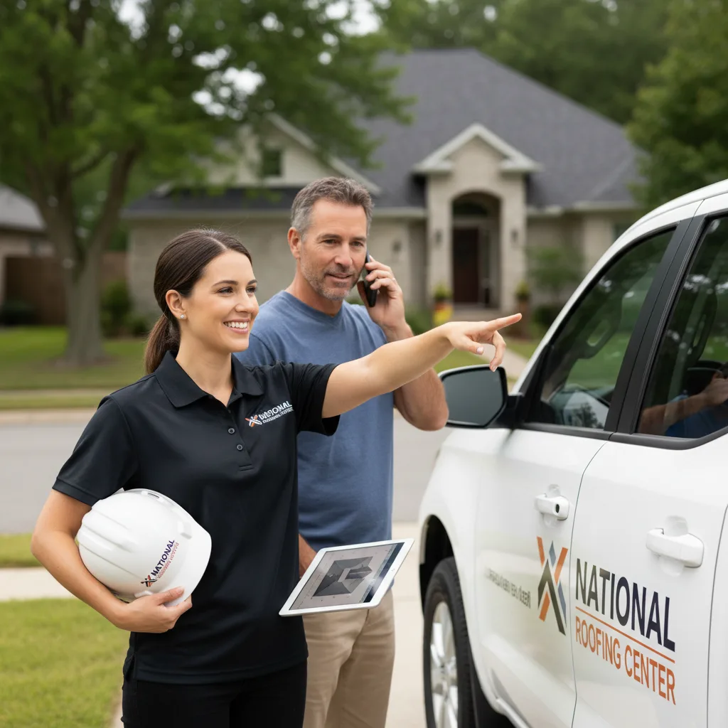National Roofing Center customer support in Empire
